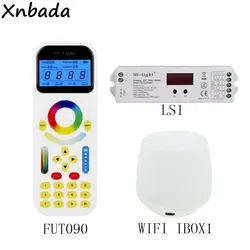 Milight 2,4 ГГц WI-FI IBOX1 FUT090 удаленного LS1 4 в 1 Smart RGB/RGBW/RGBWW Led контроллер для RGB Светодиодные полосы