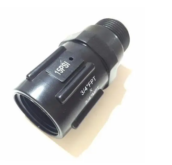 

15PSI 20PSI 25PSI Garden Irrigation Drip Irrigation Pressure Regulator Hose Threaded 3/4" FM Thread