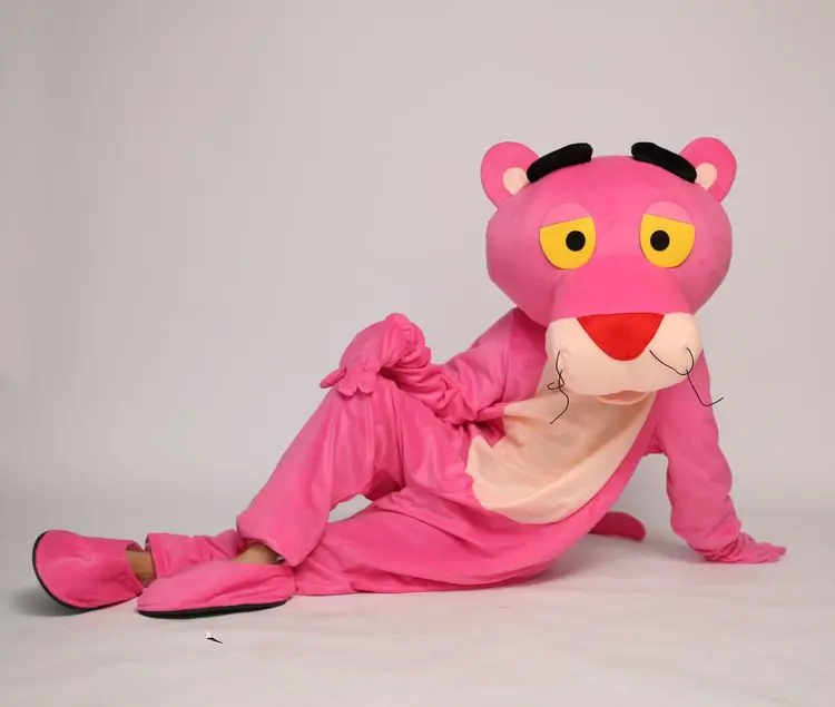 

Pink Panther Mascot Costume Adult Unisex Cartoon Birthday Party Mascot Costume