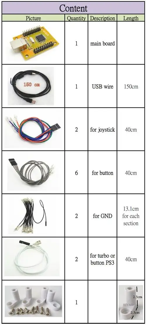 PC Arcade USB к интерфейсу контроллера JAMMA 2 джойстика и 27 кнопок, 2 игрока MAME Multicade клавиатура кодер