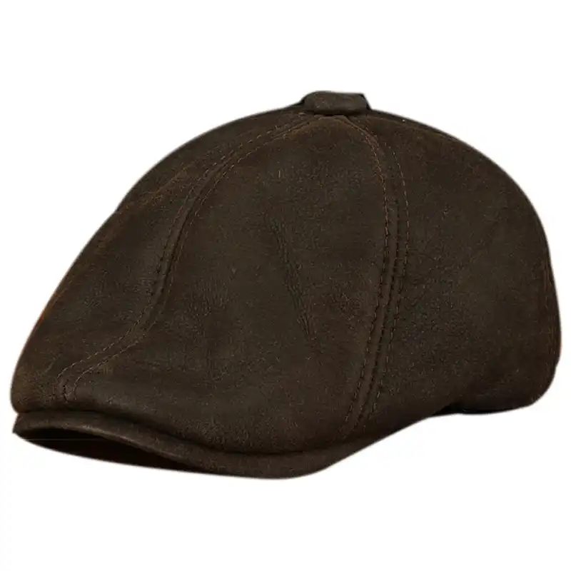17 ホスト販売新メンズ 100 本ベレー革キャップキャスケットキャップベレー帽 タクシー運転手の帽子 ゴルフ帽子冬暖かい帽子耳 Cap Hat New Era Hat Cap Shophat Bow Aliexpress