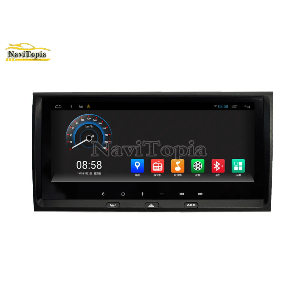 

NAVITOPIA 2G RAM 32G ROM Octa Core Android 8.1 Car GPS Navigation for Audi old A6 S6 RS6 1997 1998 1999 2000 2001-2004