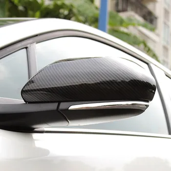 

2PCS Carbon Fibre Rearview Mirror Trim Decoration Cover for Toyota C-HR CHR 2017 2018 Car Styling Rear View Mirror Accessories