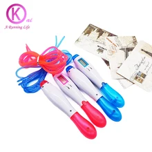 Professional Jump rope with counter calorie calculation speed skipping rope skakalka fitness equipment corda crossfit
