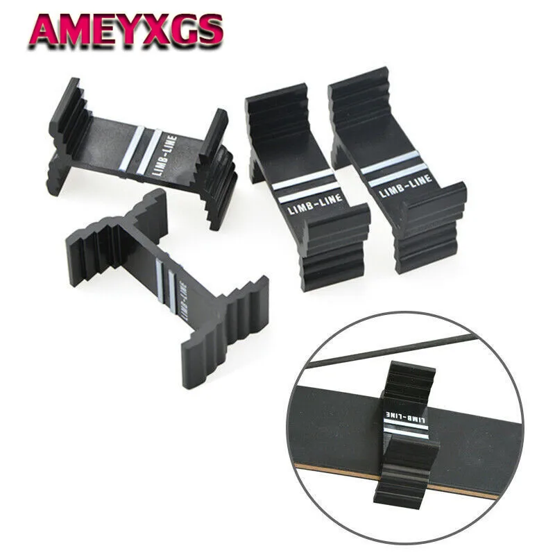 

4pcs Recurve Bow Limbs Gauge Center Line Regulator Adjustment Calibration Module Detector Hunting Shooting Archery Accessories