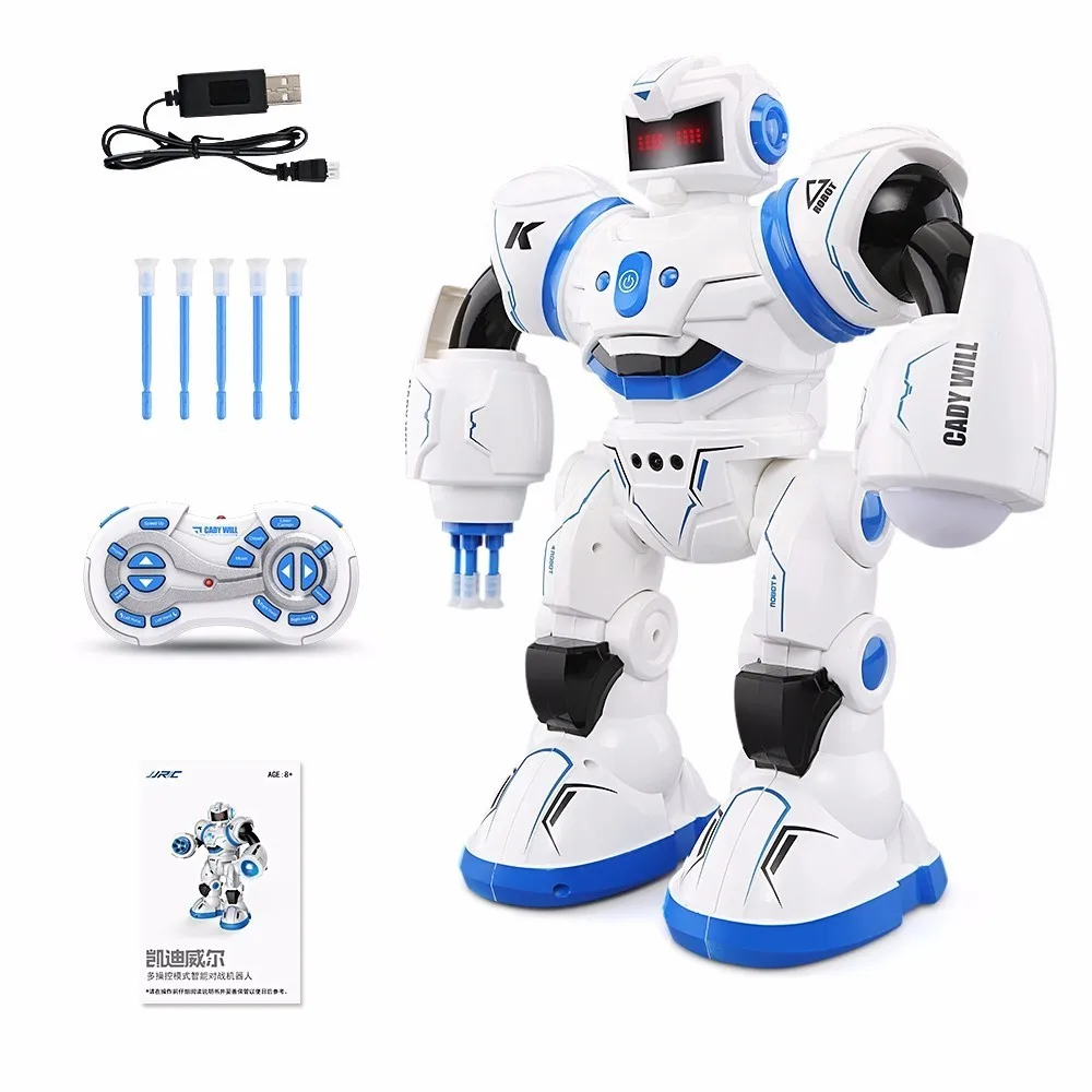 

JJRC R3 RC Robot Kit CADY WILL Sensor Control Intelligent Combat Dancing Gesture Robot Toys for Kids Christmas Gift VS R1 R2