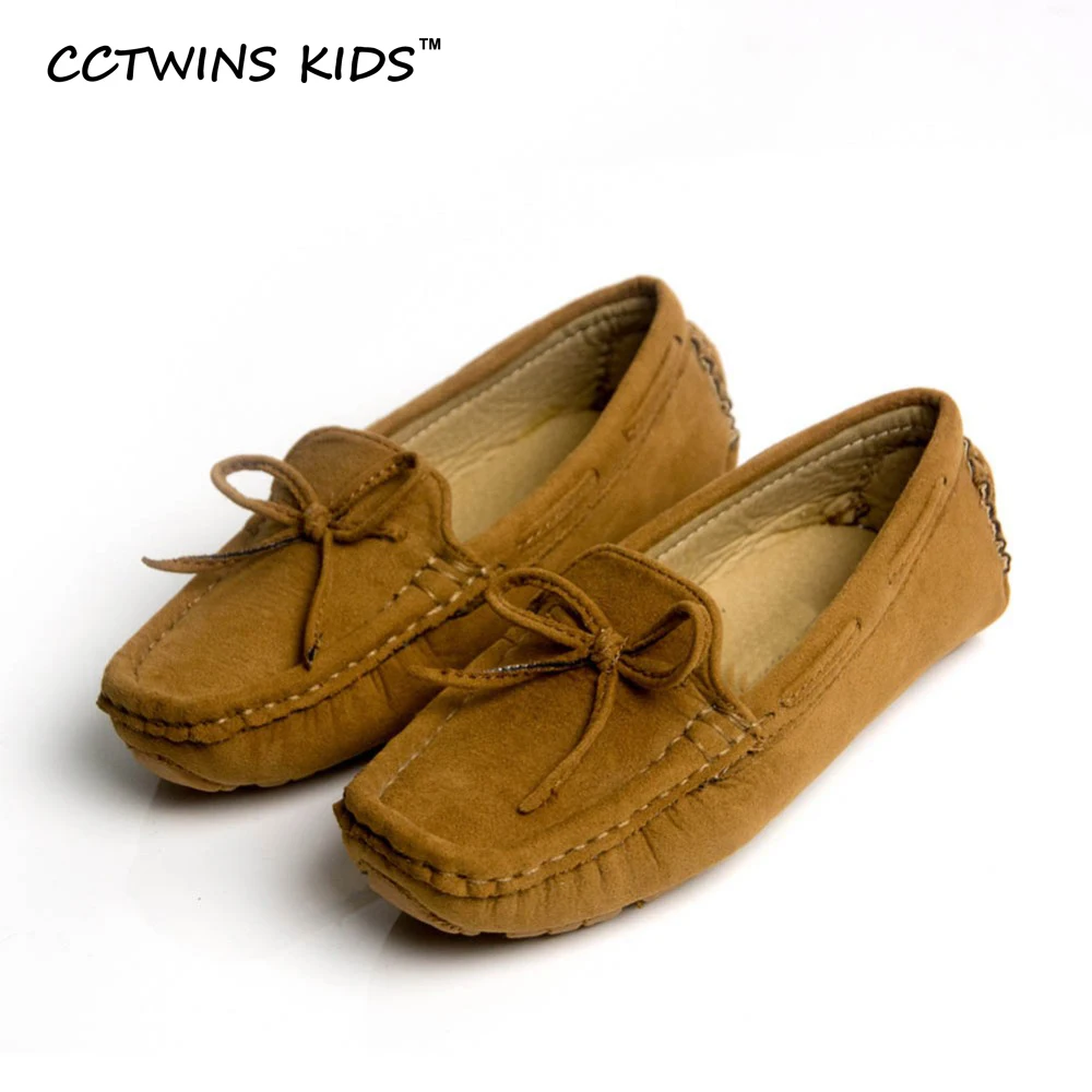 Cctwins Chaussures A Mocassins En Cuir Pour Enfants Chaussures Plates Printemps Automne Pour Garcons Ommino Marron Et Noir Aliexpress