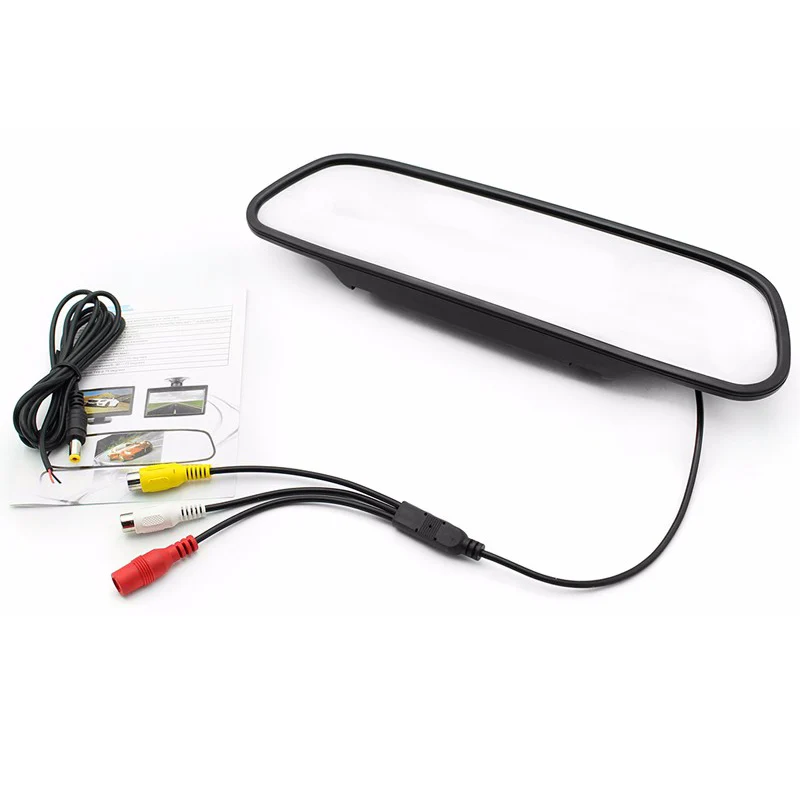 Парктроник GreenYi HD 800*480 5 &quotTFT LCD автомобильное парковочное зеркало заднего вида 2