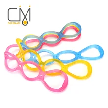 ФОТО coremate silicone pull rope fitness equipment pilates resistance bands workout home gym crossfit trainer exerciser sport yoga