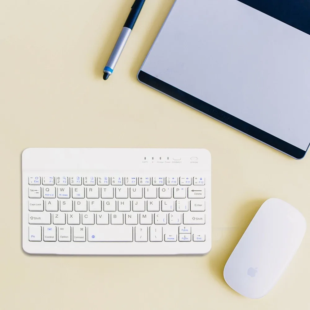 Wireless Bluetooth Keyboard Portable Rechargeable
