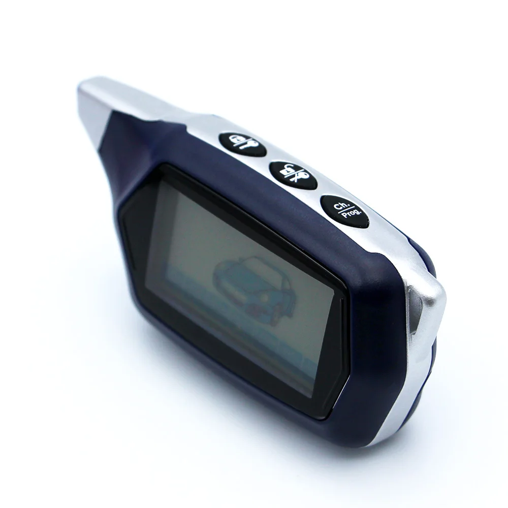 Russian Version Keychain C9 Starline LCD Remote Controller For Two Way Car Alarm Starline C9 Twage