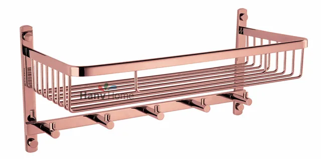 Aliexpress.com : Buy Rose Gold Stainless Steel Shelf with Hook ... Aliexpress.com : Buy Rose Gold Stainless Steel Shelf with Hook ...