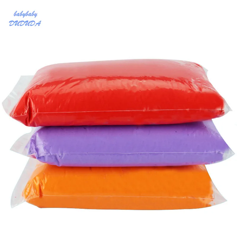 

1Kg Playdough Clay Plasticine Optional Colors Super Light Clay Air drying Soft Polymer Modelling Clay Preschool Arts Crafts Toys