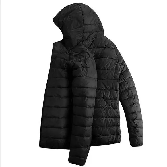 Smeiarar 2018 Men Winter Jackets Coat Padded Thicken Parkas Men Casual Fashion Stand Collar Warm Coat Solid Color Coat F-A-1739