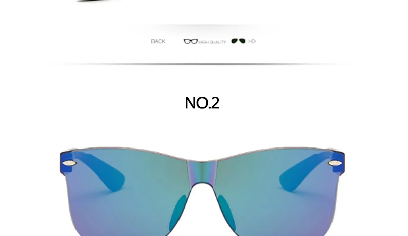 LeonLion цельные солнцезащитные очки кошачий глаз женские/мужские градиентные линзы Ретро зеркальные безободковые солнцезащитные очки винтажные дорожные очки UV400