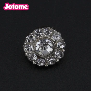 

Clear Acrylic Rhinestone Buttons with Shank