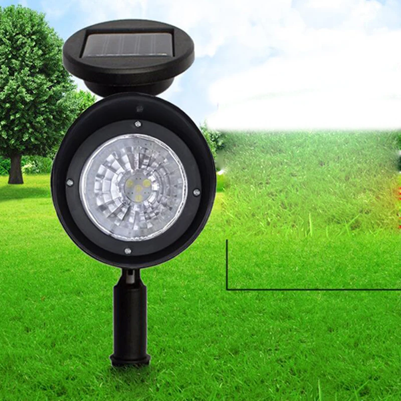 4 LEDs Solar Light Outdoor Waterproof Bulb Garden Solar Lamp Solar LED Spotlights Intelligent Light Solar Power Lawn Lights (9)