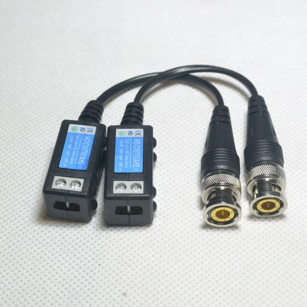 HD BNC Video Balun для 5MP 4MP 3MP 1080P 960P 720P витой UTP Cat5 трансиверы CVI/AHD/камера TVI CCTV|balun hd|balun