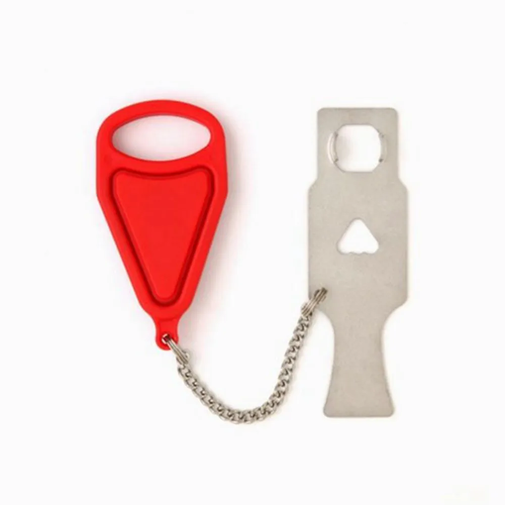 

Portable Safety Door Lock Travel Hotel School Security Door Anti-theft Lock Easy Install Remove