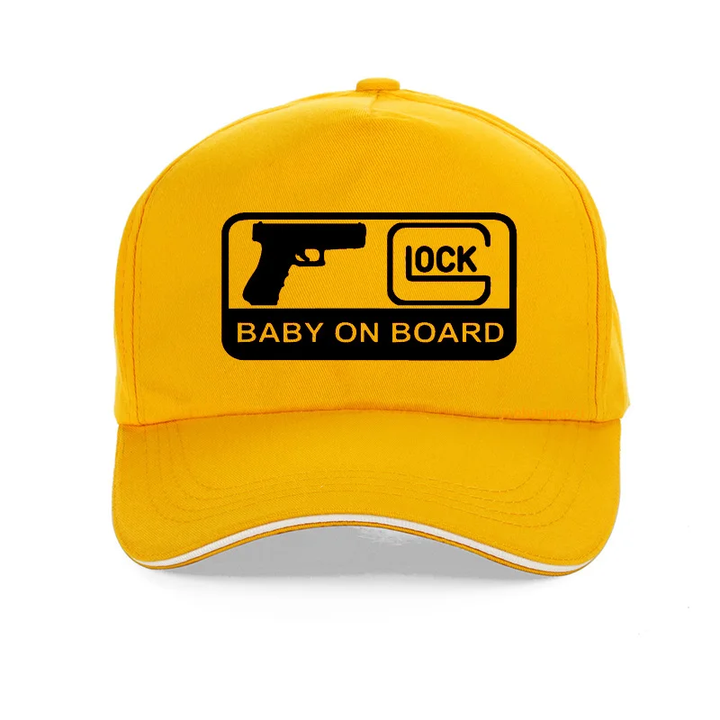 GLOCK BABY ON BOARD Кепка с надписью мужская бейсбольная Кепка Glock s высокого качества с принтом унисекс Плавная шляпа хип хоп кости