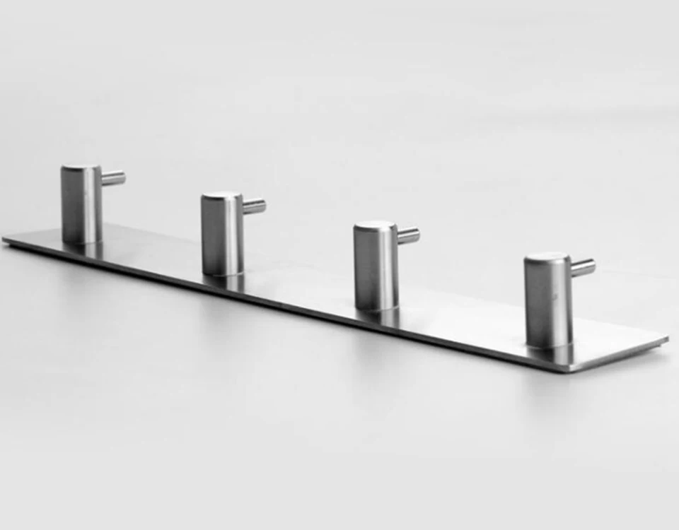 Вешалка настенная 4 крючка для ключей perchero de pared cuelga llaves pared самоклеющаяся домашняя кухонная настенная дверь