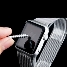 2 peças/lote 3D TPU Anti-Choque (Não De Vidro) completa Cobertura Película Protetora Para A Maçã iwatch Relógio Série 1/2/3 42 38mm mm