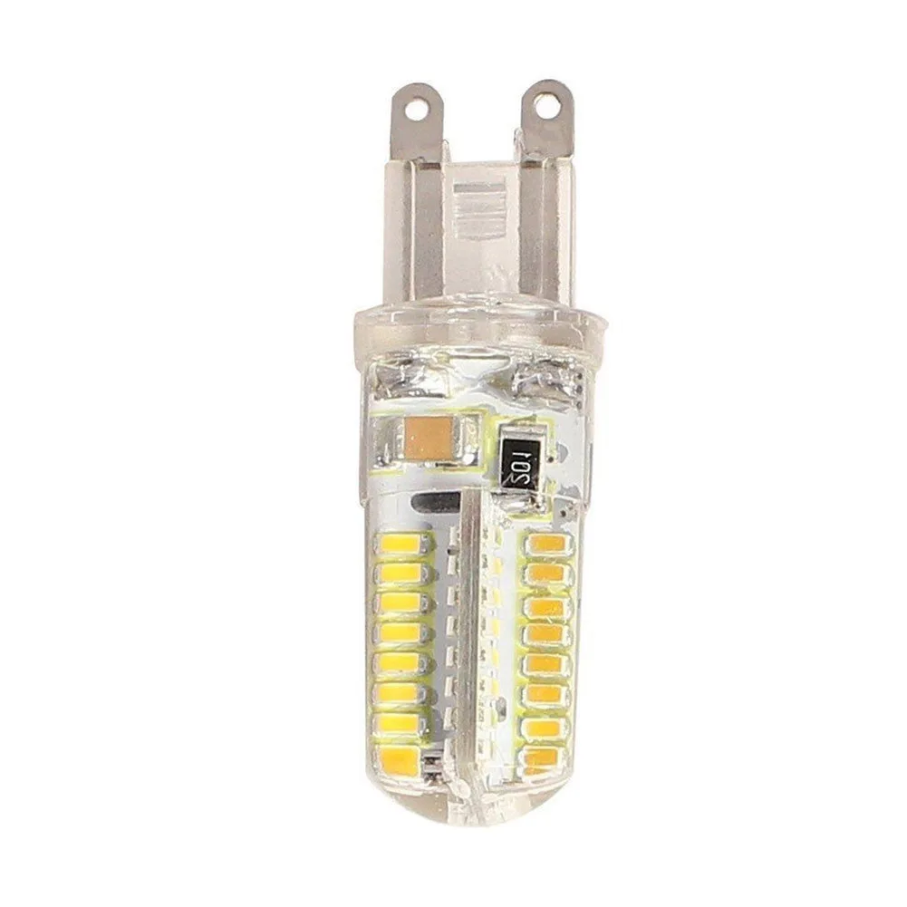 10 шт. G9 5 Вт светодиодный 3014 64SMD Pin Базовая светодиодный лампы теплый белый/белый 110/220 V-M25