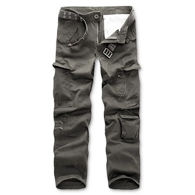 Earth Green Puimentiua мужские модные военные брюки-карго мульти-с карманами мешковатый мужские брюки повседневные брюки комбинезоны брюки джоггеры брюки - Цвет: Earth Green