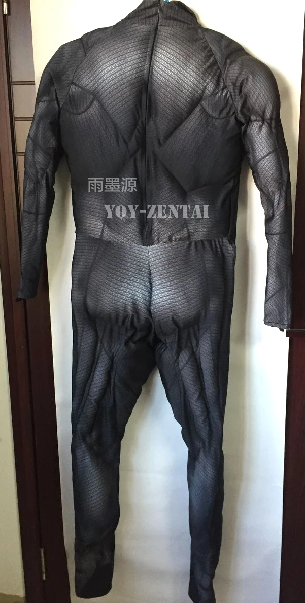 YOY-ZENTAI, высокое качество, подкладка для мышц, костюм Бэтмена с логотипом, костюм Бэтмена, косплей, костюм Бэтмена с мышцами