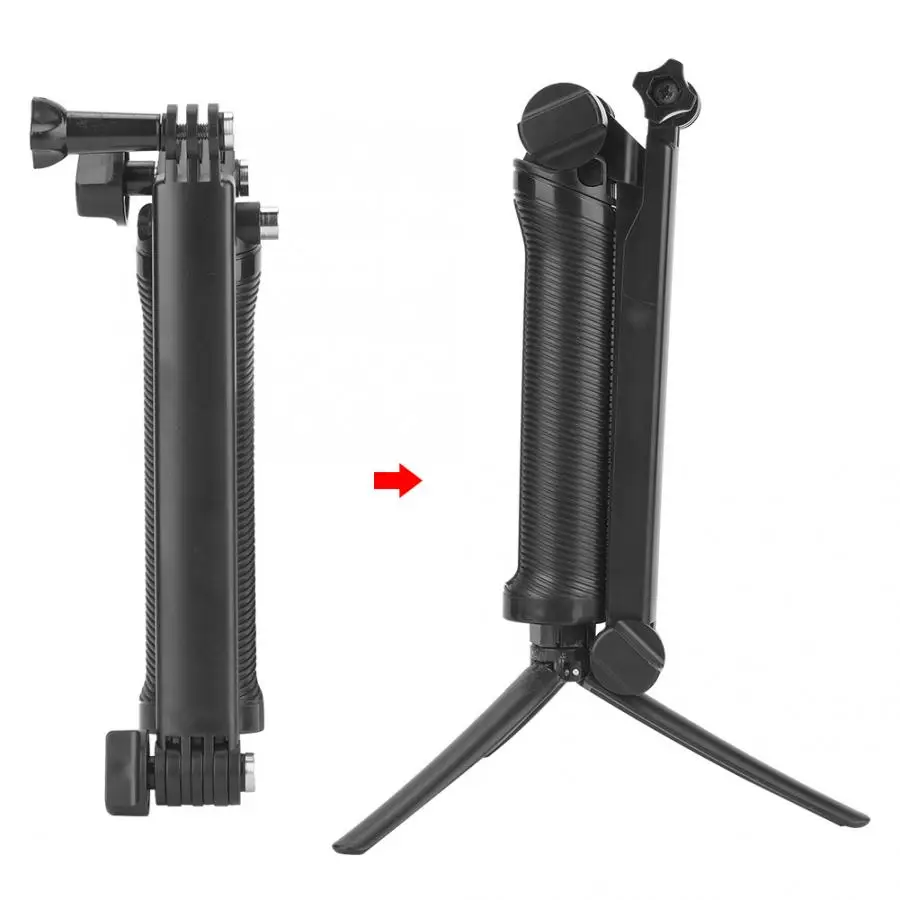 Складной портативный ручной штатив для селфи Штатив для Gopro DJI OSMO действие для камеры XiaoYi SJCAM