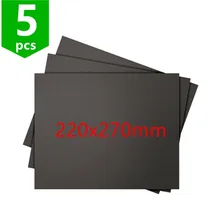 5 шт. 220x270 мм 3D сборки с печатной поверхностью Стикеры для Anet E10 3D принтер квадратный черный лист супер стикер