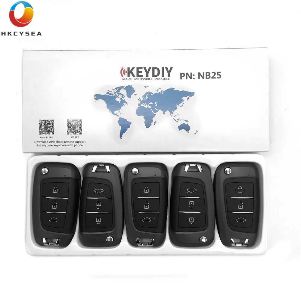 

HKCYSEA 5PCS/LOT 3 Button KD NB Series Universal Multifunctional NB25 Remote for URG200 KD900 KD200 KD-X2 Remote Generator