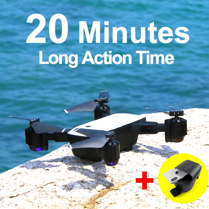 SMRC FPV RC Drone S20 With Live Video And Return Home Foldable RC With HD 1080P Camera Quadrocopter Return Home Foldable toy