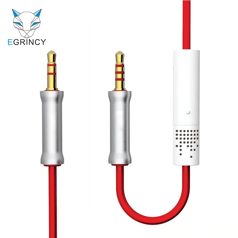 

3.5MM Headphone Jack Spring Coiled Aux Cable With Handsfree Speakerphone in-Line Remove Control 3.5mm Audio Cable For iPhone Car