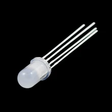 50 Pcs 5 millimetri 4pin RGB Tri-Colore, Catodo Comune LED Rosso Verde Blu