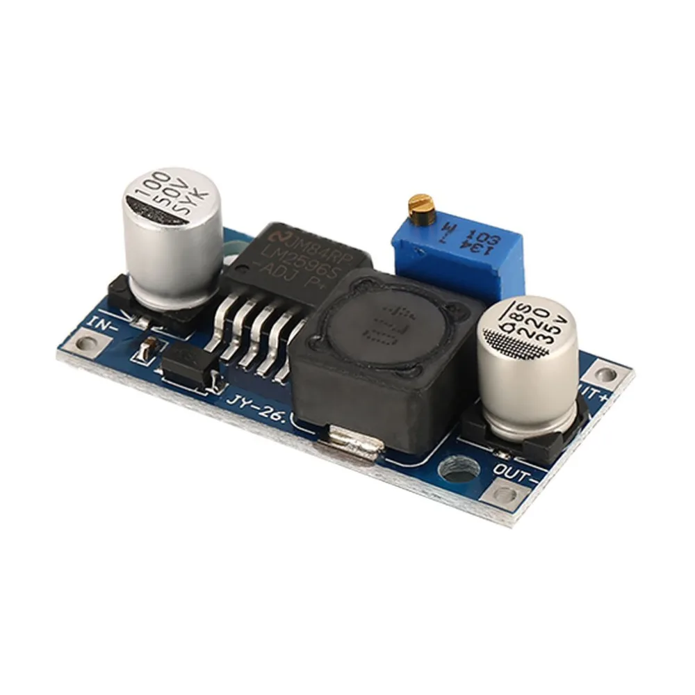 LM2596S DC понижающий модуль 4 5 40 V 3A Регулируемый питания постоянного напряжения