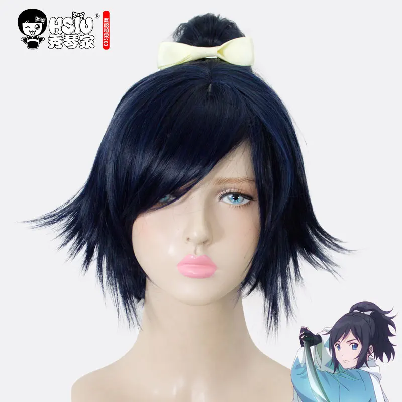 Touken Ranbu Yamatonokami Yasusada Costume Cosplay Hair Anime Wig CAP