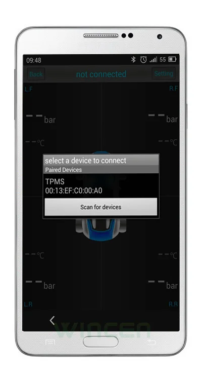 scan for devices
