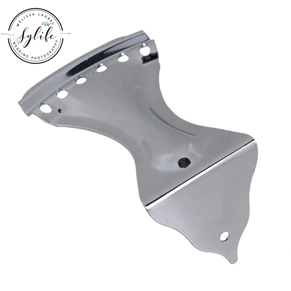 6 String Zinc Alloy Durable Dobro Style Tailpiece for Resonator Guitar