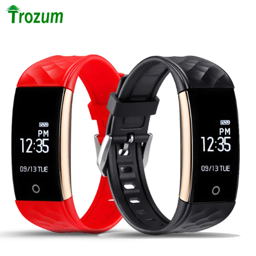 

S2 Bluetooth Smart Wristband Heart Rate Monitor IP67 Sport Fitness Bracelet Tracker Smartband For Android IOS PK miband 3 Ban'd