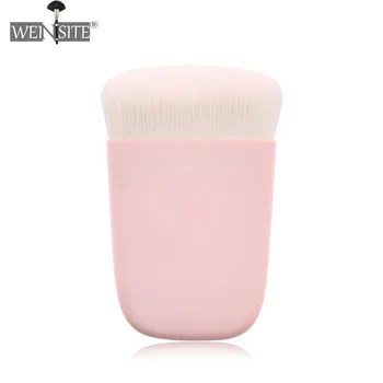 

Beauty Makeup Blush Brush Foundation Powder Professional Brushes Flat Women Make Up Tool Plastic Handle Soft Hair Maquiagem