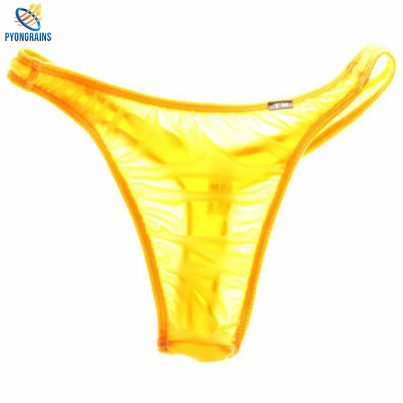 New Men Gay Underwear Jockstrap Men's Thong Sexy Nylon Cueca Thong Sexy Erotic Homens Gay Men Underwear Breathable Cozy