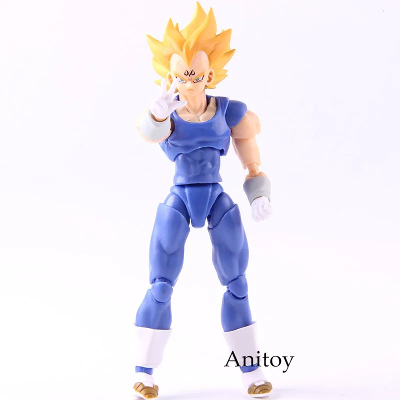 СВЧ S. Figuarts аниме Dragon Ball Z Супер Saiyan фигурка Majin Vegeta ПВХ Коллекционная модель игрушки