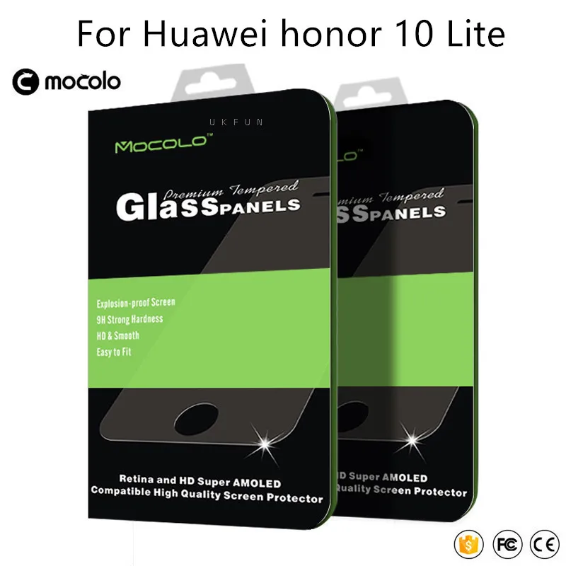 

Mocolo 9H Full Cover Glass For Huawei Honor 10 lite Tempered Glass Honor10 Lite Screen Protective Film Huawie Honor 10lite Glass