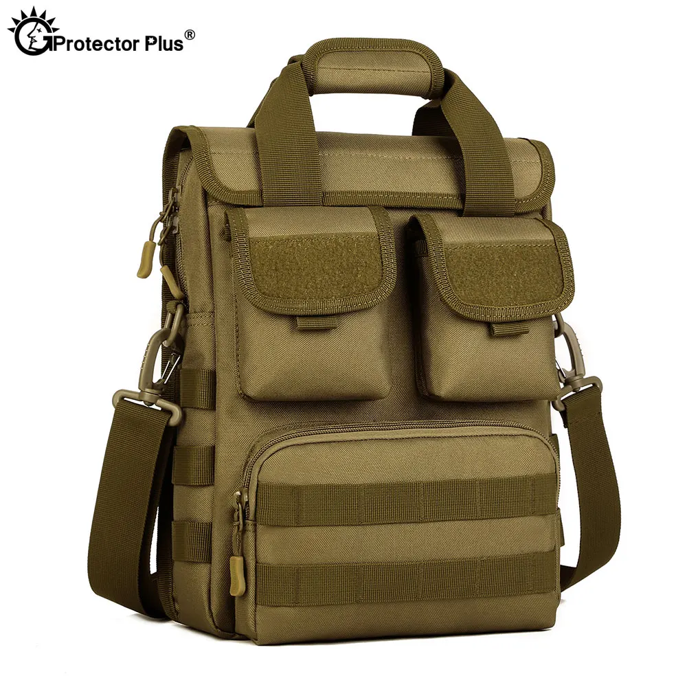 Bolsa de Esportes Protetor Além Disso Bolsa Tática 12 Polegadas Portátil Estilo Militar Crossbody Camuflagem Molle Caça Acampamento Caminhadas