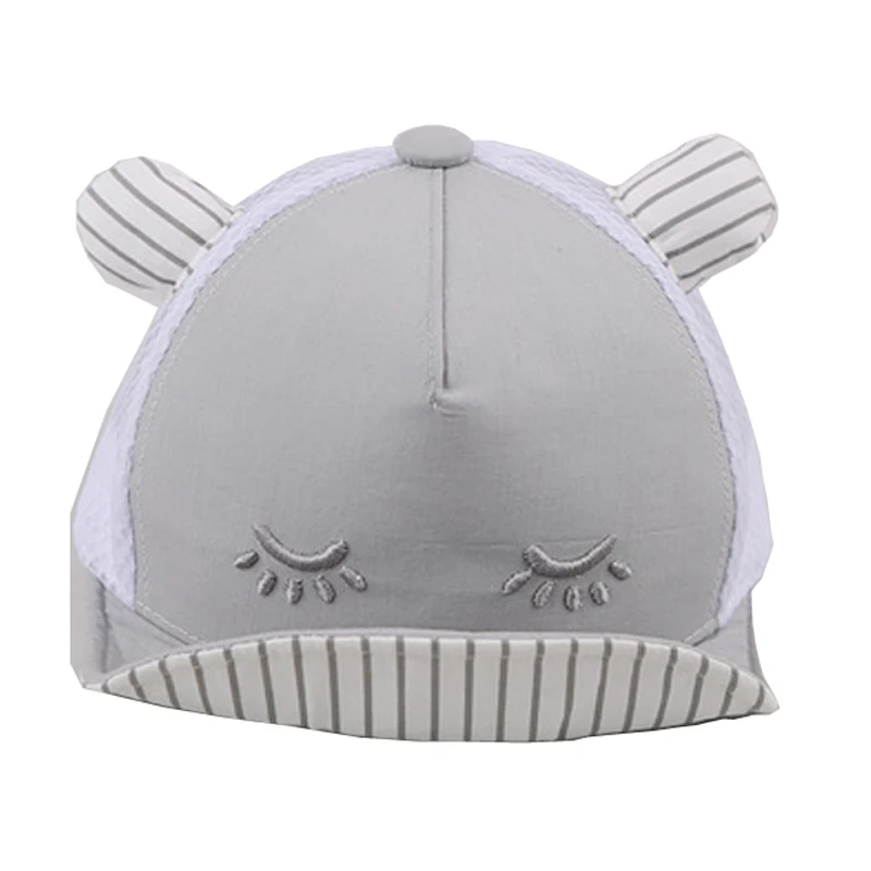 Summer Baby Hats 6 12 Months Summer Cute Embroidery Eyelash Baby Boys