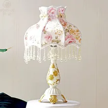 Мода спальня настольная лампа прикроватная лампа свадебные подарки, W13''* H21'' e27 светодиодные 110 В 220 В abajur пункт кварто