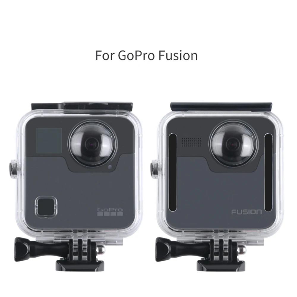 45M GO PRO подводный водонепроницаемый чехол для GoPro Fusion camera Дайвинг Корпус крепление для GoPro Fusion аксессуары