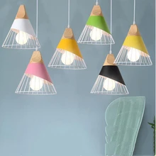 Modern Wood Pendant Lights Black white body pendant lamp Aluminum Restaurant living room Dining Room LED Hanging Light Fixture modern wood 1 3heads pendant lamps restaurant lights dining room clothing store restaurant sushi shop pendant light za925503