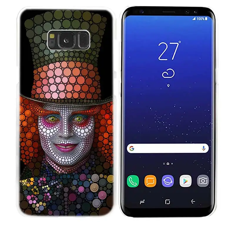 Чехол Алиса в стране чудес для samsung Galaxy S8 S9 Plus S4 S5 Mini S6 S7 Edge, прозрачный чехол, твердый пластиковый чехол для телефона - Цвет: 11